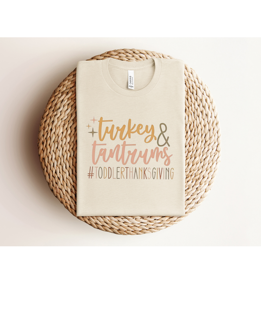 Turkey and Tantrums Thanksgiving Design