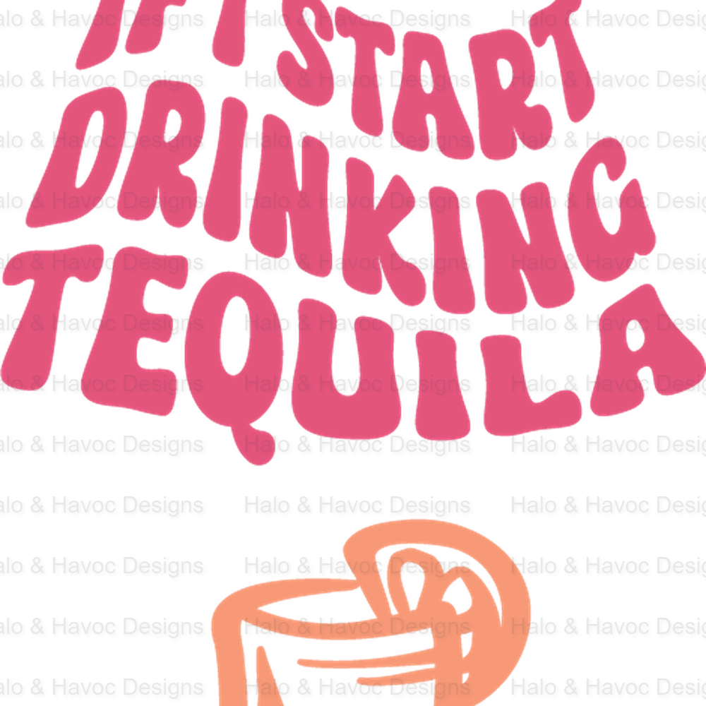 Hide Tequila UV DTF Vintage Hotel Keychain Sticker