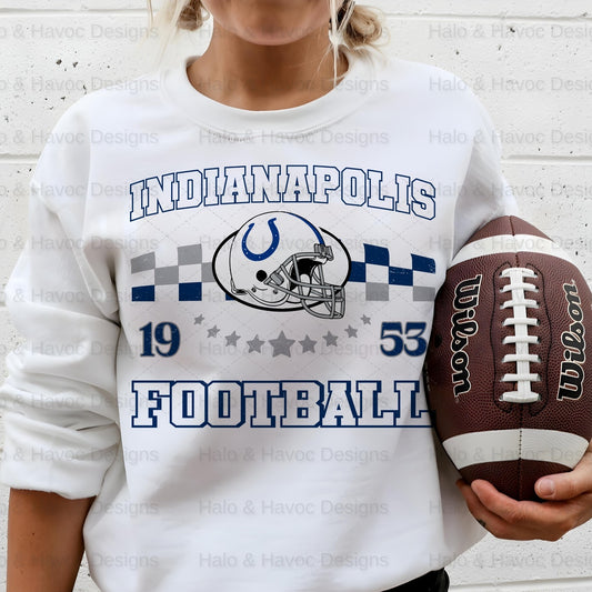 Retro Indianapolis NFL T-Shirt
