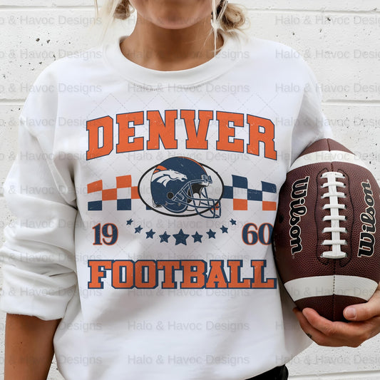 Retro Denver NFL T-Shirt