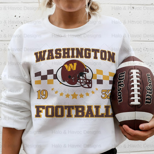 Retro Washignton NFL T-Shirt