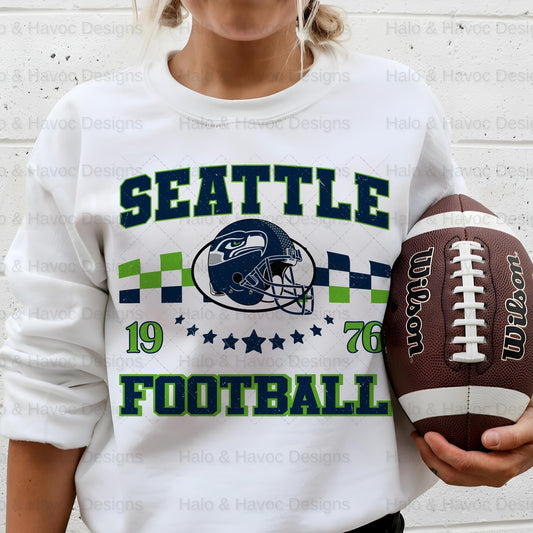 Retro Seattle NFL T-Shirt