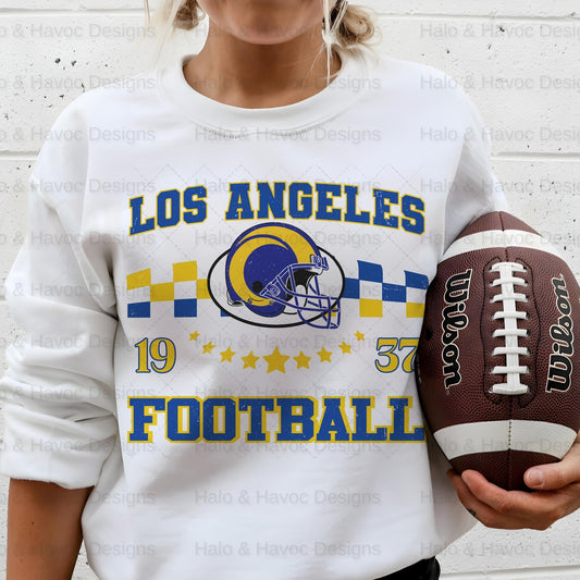 Retro Los Angeles NFL T-Shirt