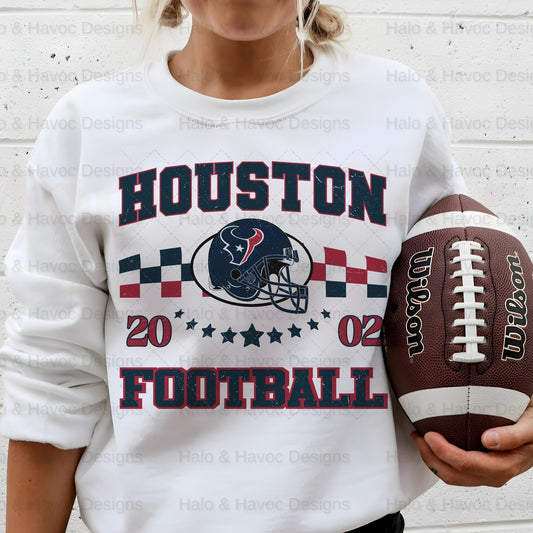 Retro Houston NFL T-Shirt