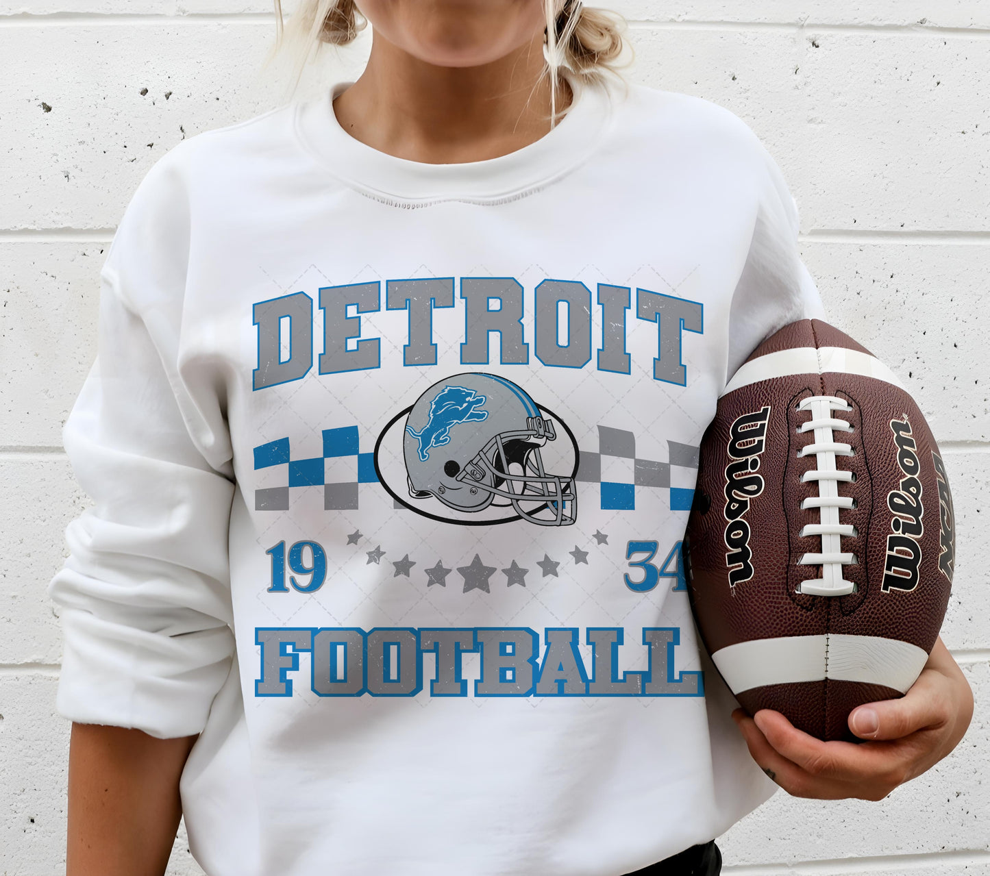 Retro Detroit NFL T-Shirt