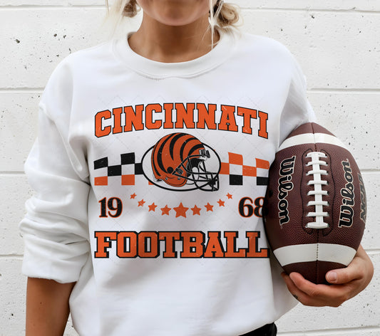 Retro Cinicinnati NFL T-Shirt