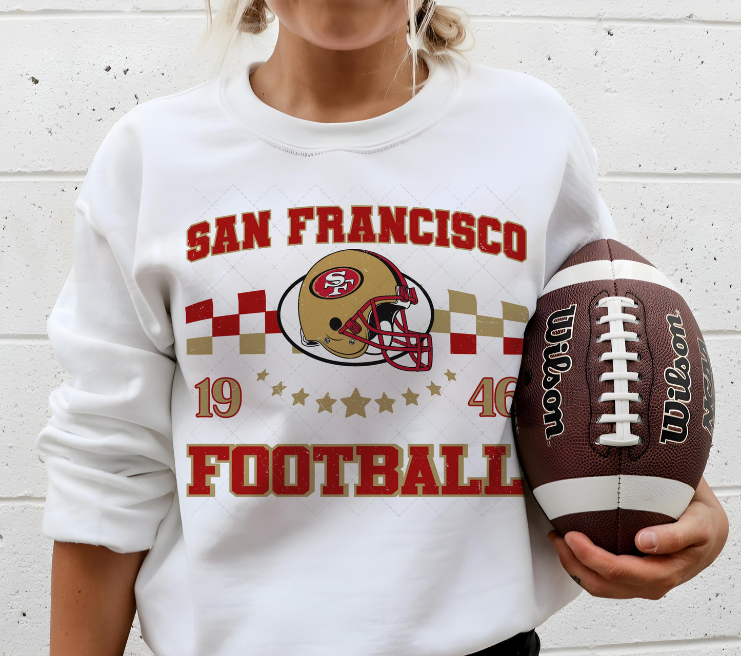 Retro San Fran NFL T-Shirt