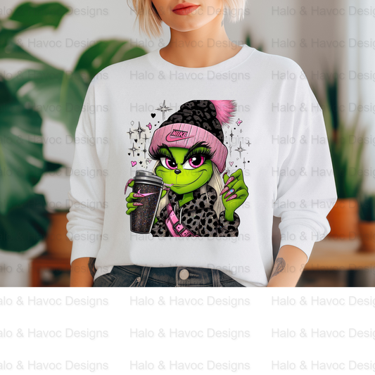 Grinch Girl Unisex Sweatshirt