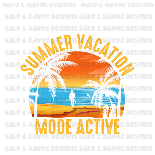 Summer Vacation Mode Active